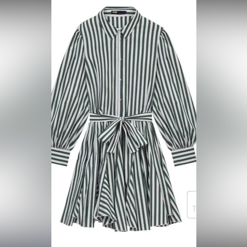 Maje size 34 striped dress